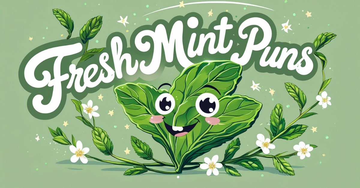 133+ Fresh Mint Puns To Leave You Feeling Re-leaf-ed