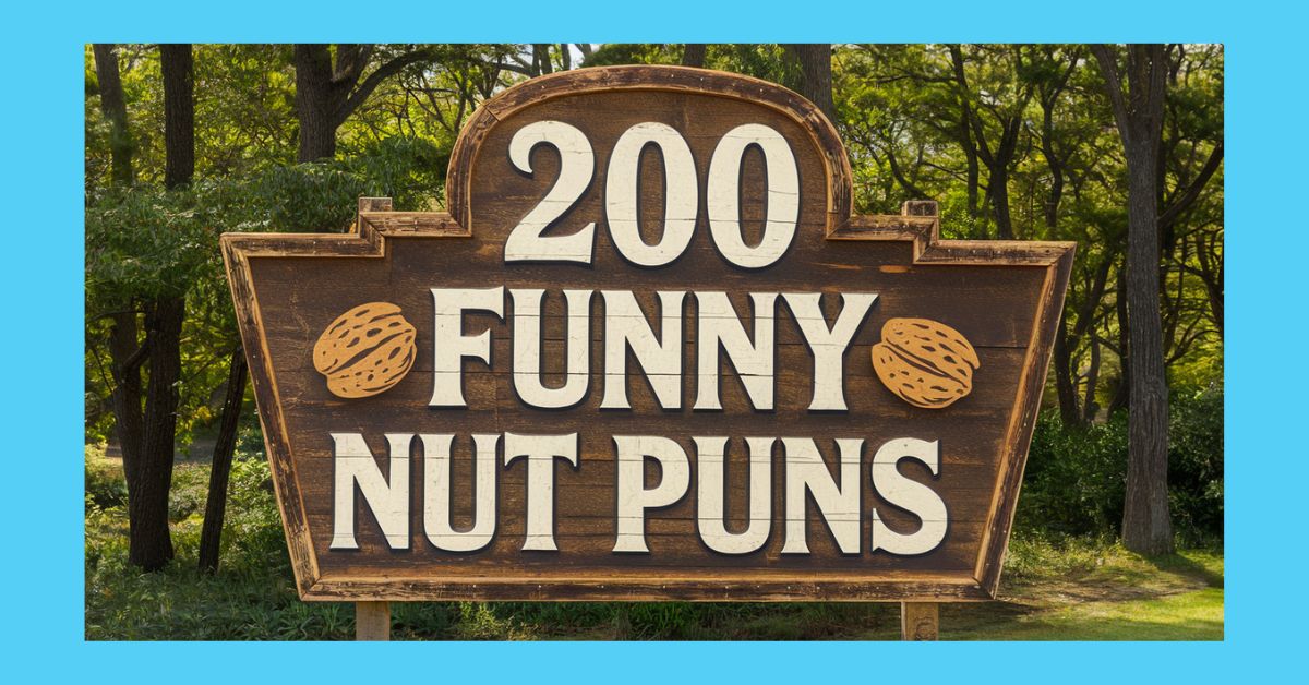 200 Funny Nut Puns for a Cracking Good Time