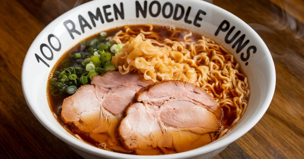 100 Ramen Noodle Puns (Cute, Funny, Clever, Etc.)