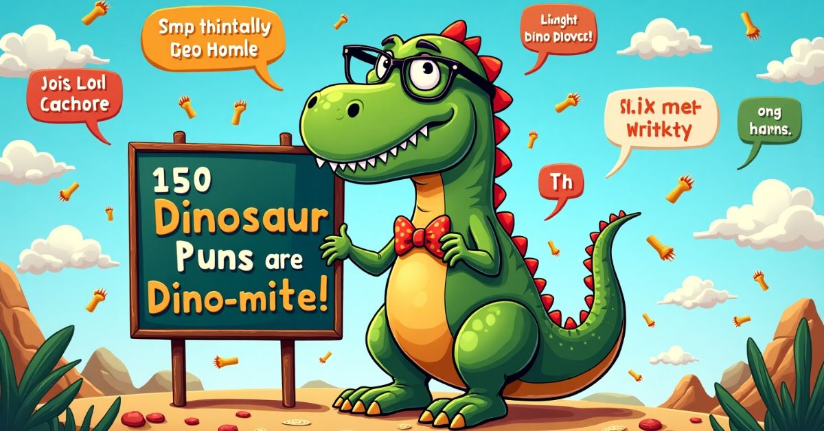 150 Dinosaur Puns That Are Dino-Mite!