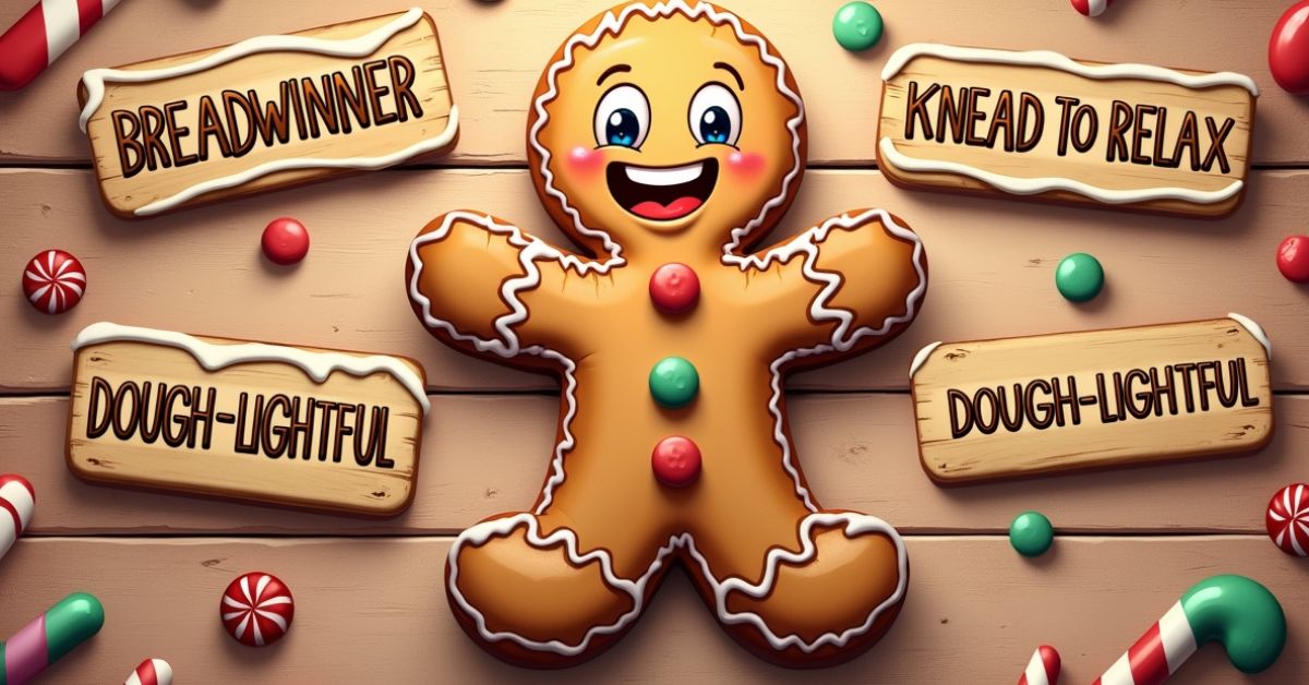 150 Funny Gingerbread Puns For Crafts, Cards And Captions