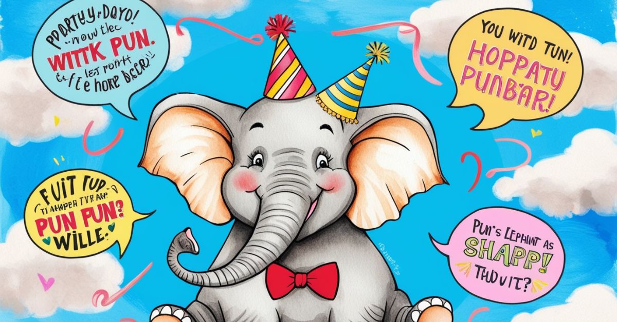 200 Elephant Puns (One Liners, For Kids, Baby Showers, Etc.)