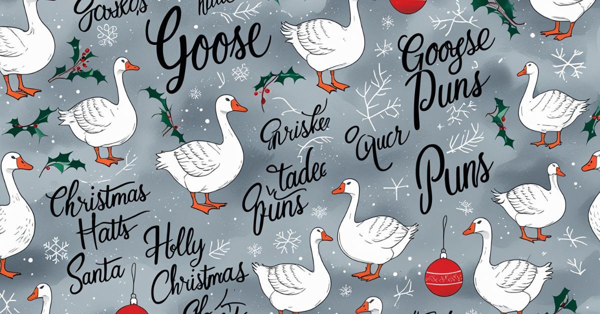 200 Goose Puns (One Liners, Funny, Silly, Grey, Christmas, Etc.)