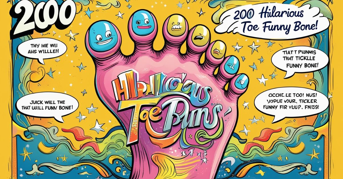 200 Hilarious Toe Puns That Will Tickle Your Funny Bone!