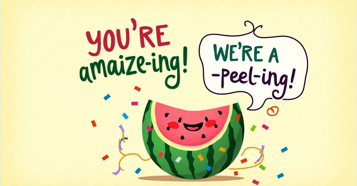 200 Watermelon Puns (Captions, Short One Liners, For Kids, Etc.)