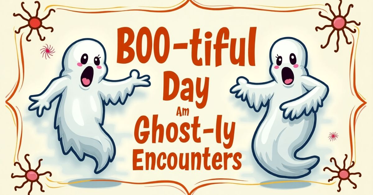 Hilarious Ghost Puns