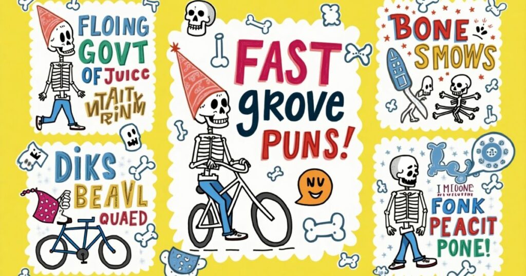 Skeleton Fun and Quirky Humor