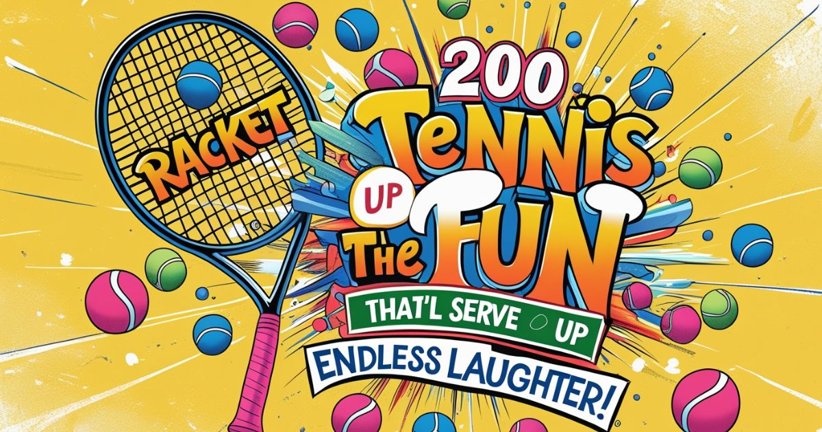 200 Tennis Puns That’ll Serve Up Endless Laughter!