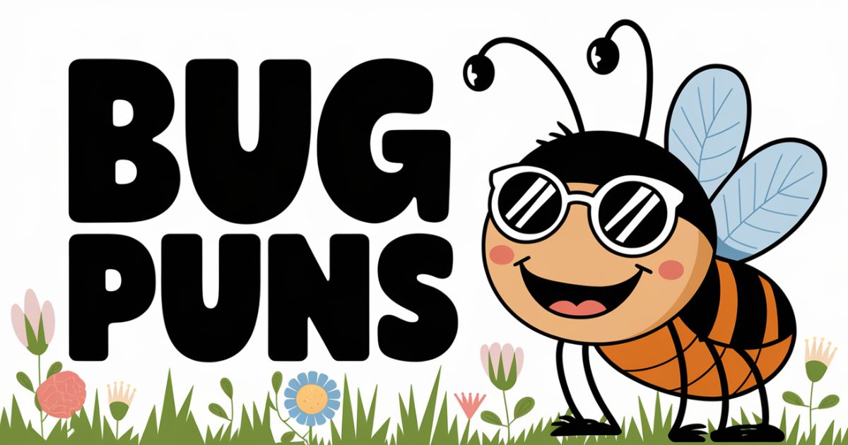 300 Bug Puns to Add Some Buzz to Your Day!